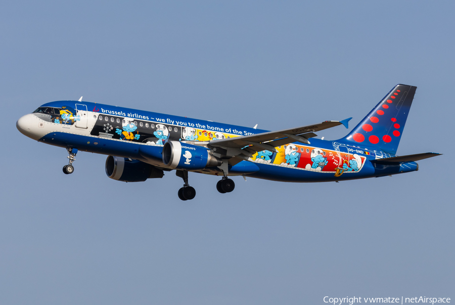 Brussels Airlines Airbus A320-214 (OO-SND) | Photo 593837