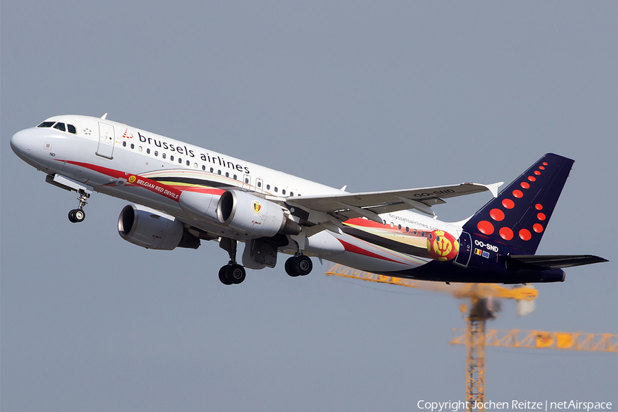 Brussels Airlines Airbus A320-214 (OO-SND) | Photo 79818