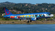 Brussels Airlines Airbus A320-214 (OO-SND) at  Corfu - International, Greece