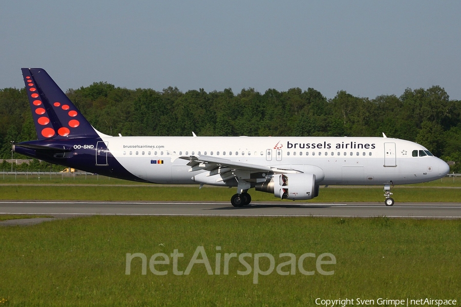 Brussels Airlines Airbus A320-214 (OO-SND) | Photo 16225