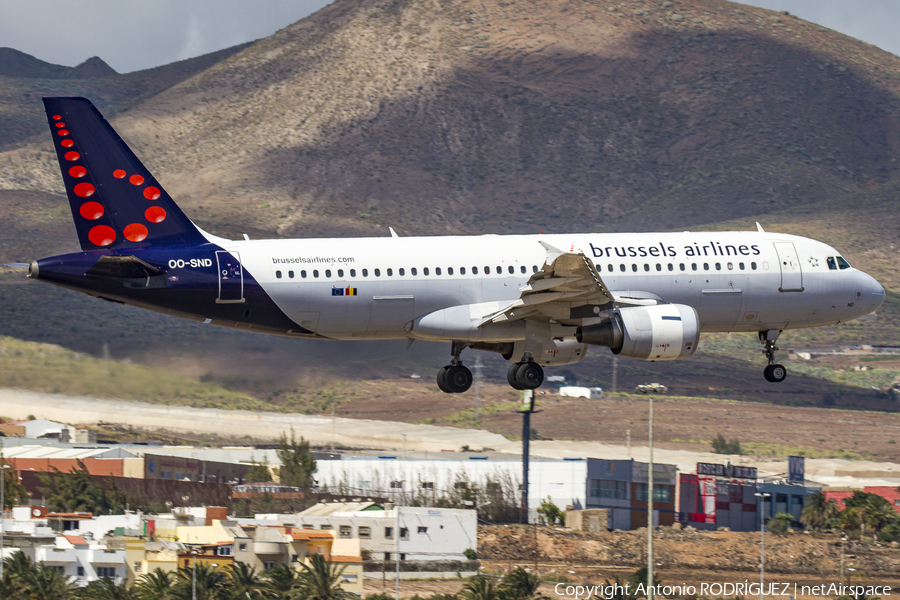 Brussels Airlines Airbus A320-214 (OO-SND) | Photo 147721