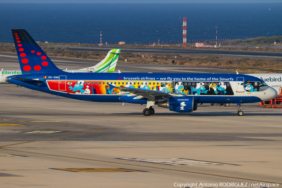 Brussels Airlines Airbus A320-214 (OO-SND) | Photo 352510