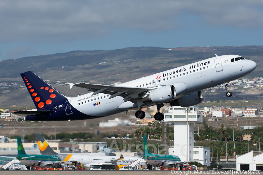 Brussels Airlines Airbus A320-214 (OO-SND) | Photo 134661