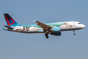 Brussels Airlines Airbus A320-214 (OO-SNE) at  Athens - International, Greece