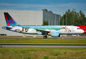 Brussels Airlines Airbus A320-214 (OO-SNE) at  Oslo - Gardermoen, Norway