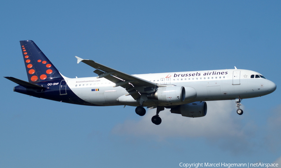 Brussels Airlines Airbus A320-214 (OO-SNF) | Photo 120746