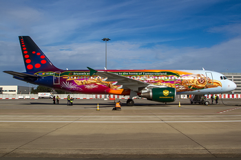 Brussels Airlines Airbus A320-214 (OO-SNF) at  Brussels - International, Belgium