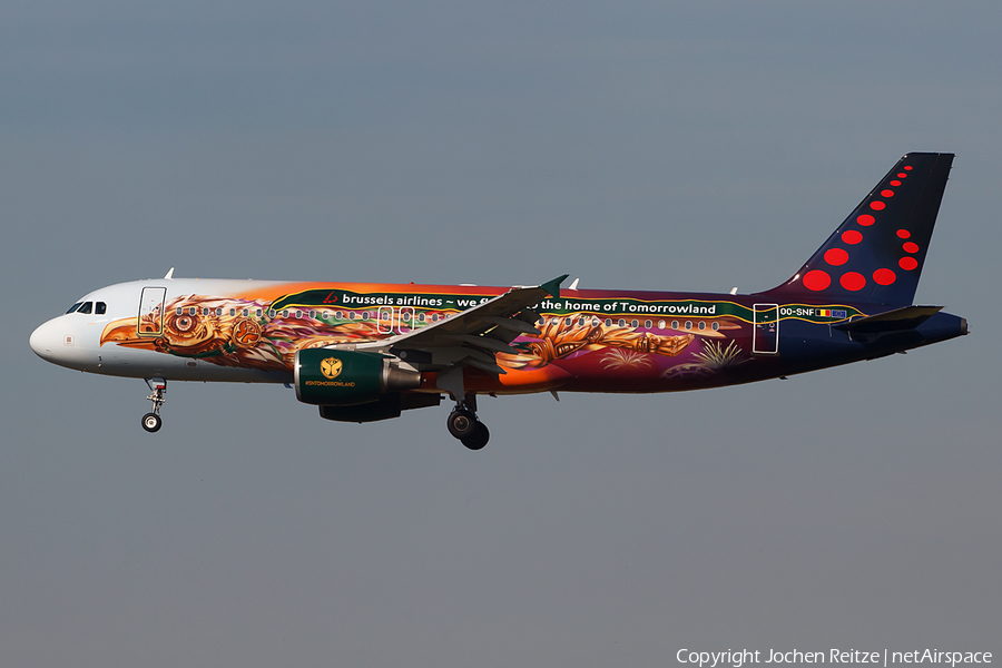 Brussels Airlines Airbus A320-214 (OO-SNF) | Photo 160688