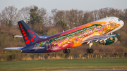 Brussels Airlines Airbus A320-214 (OO-SNF) at  Hamburg - Fuhlsbuettel (Helmut Schmidt), Germany