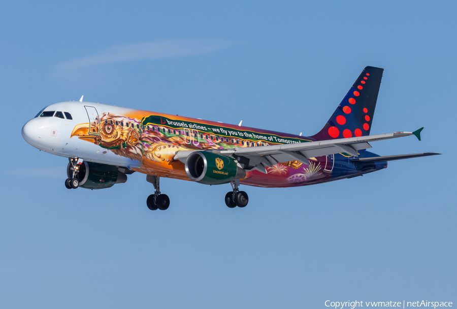 Brussels Airlines Airbus A320-214 (OO-SNF) | Photo 556549