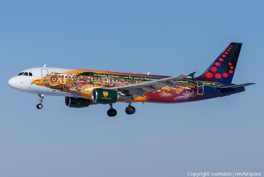Brussels Airlines Airbus A320-214 (OO-SNF) | Photo 556550