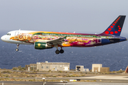 Brussels Airlines Airbus A320-214 (OO-SNF) at  Gran Canaria, Spain