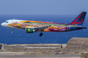 Brussels Airlines Airbus A320-214 (OO-SNF) at  Gran Canaria, Spain