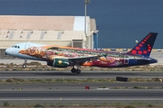 Brussels Airlines Airbus A320-214 (OO-SNF) at  Gran Canaria, Spain