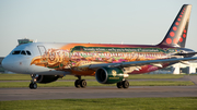 Brussels Airlines Airbus A320-214 (OO-SNF) at  Manchester - International (Ringway), United Kingdom