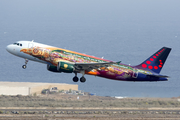 Brussels Airlines Airbus A320-214 (OO-SNF) at  Tenerife Sur - Reina Sofia, Spain