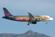 Brussels Airlines Airbus A320-214 (OO-SNF) at  Tenerife Sur - Reina Sofia, Spain