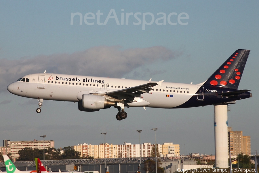 Brussels Airlines Airbus A320-214 (OO-SNG) | Photo 314974