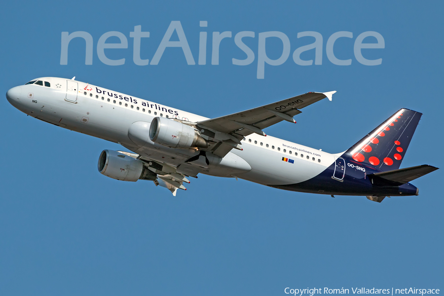 Brussels Airlines Airbus A320-214 (OO-SNG) | Photo 342846