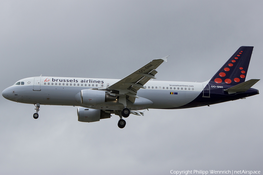 Brussels Airlines Airbus A320-214 (OO-SNH) | Photo 115553