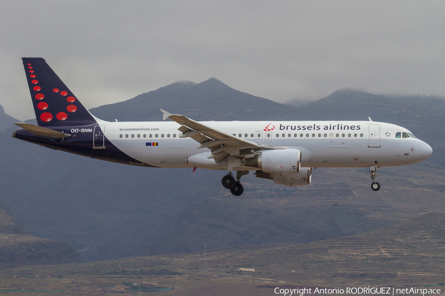 Brussels Airlines Airbus A320-214 (OO-SNM) | Photo 328642