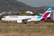 Eurowings (Brussels Airlines) Airbus A320-214 (OO-SNN) at  Rhodes, Greece