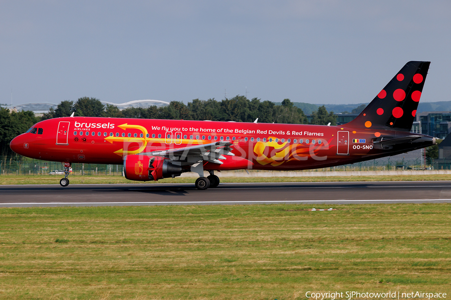 Brussels Airlines Airbus A320-214 (OO-SNO) | Photo 632664
