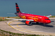 Brussels Airlines Airbus A320-214 (OO-SNO) at  Corfu - International, Greece