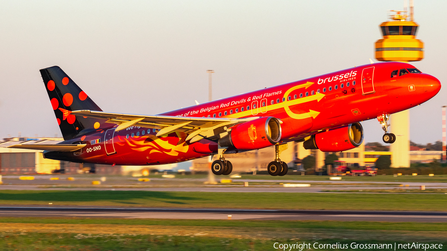 Brussels Airlines Airbus A320-214 (OO-SNO) | Photo 590583