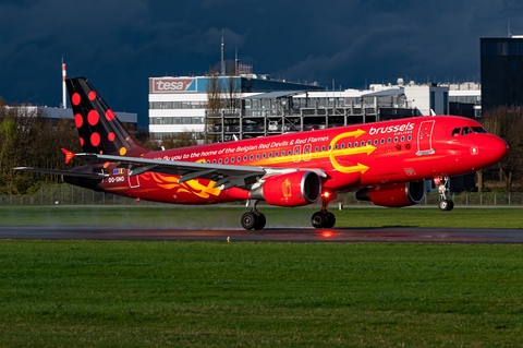 Brussels Airlines Airbus A320-214 (OO-SNO) at  Hamburg - Fuhlsbuettel (Helmut Schmidt), Germany