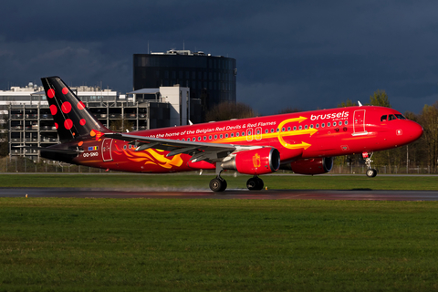 Brussels Airlines Airbus A320-214 (OO-SNO) at  Hamburg - Fuhlsbuettel (Helmut Schmidt), Germany