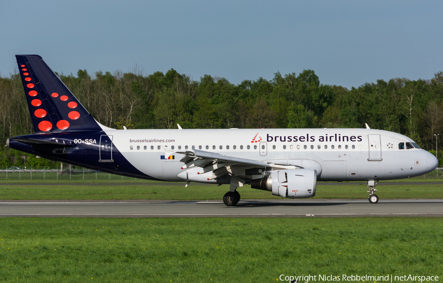 Brussels Airlines Airbus A319-111 (OO-SSA) | Photo 241636