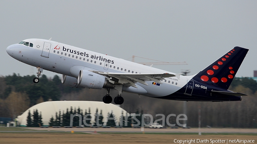 Brussels Airlines Airbus A319-111 (OO-SSA) | Photo 209651