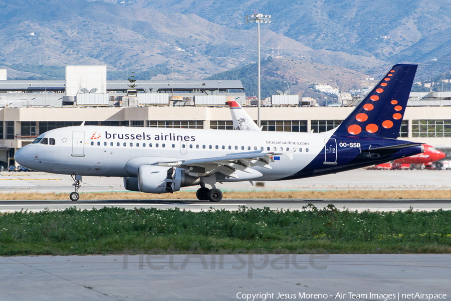 Brussels Airlines Airbus A319-111 (OO-SSB) | Photo 171132