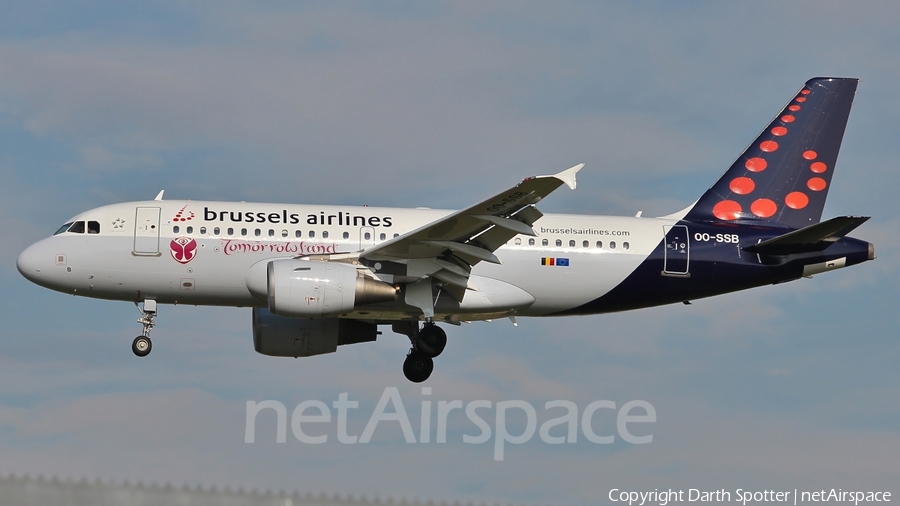 Brussels Airlines Airbus A319-111 (OO-SSB) | Photo 212266