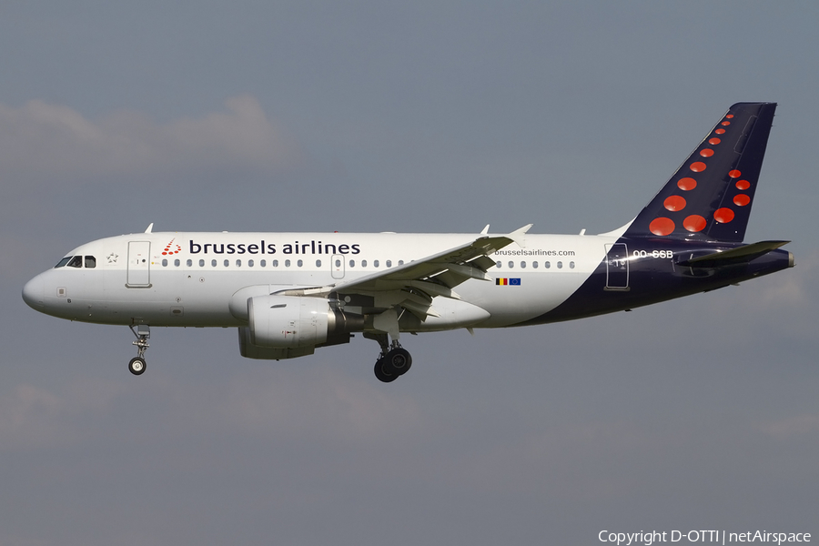 Brussels Airlines Airbus A319-111 (OO-SSB) | Photo 437891