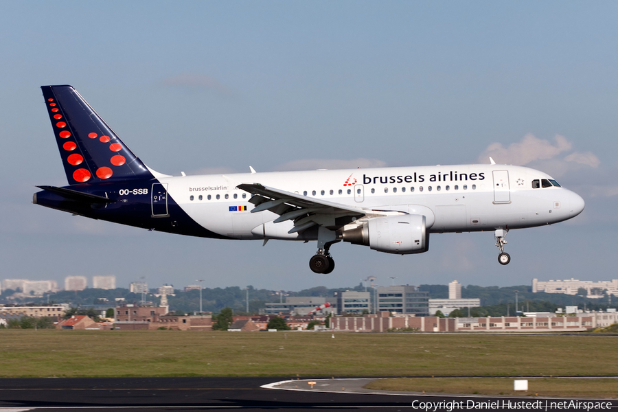 Brussels Airlines Airbus A319-111 (OO-SSB) | Photo 646566