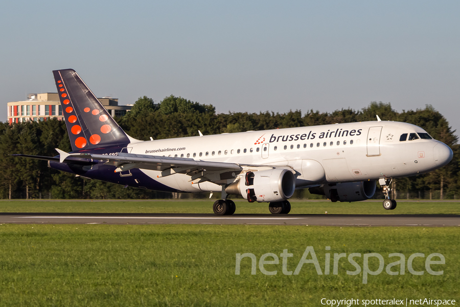 Brussels Airlines Airbus A319-111 (OO-SSB) | Photo 123102