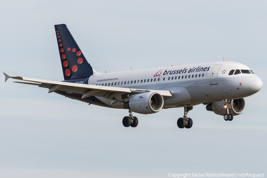 Brussels Airlines Airbus A319-111 (OO-SSB) | Photo 296235