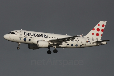 Brussels Airlines Airbus A319-111 (OO-SSB) at  Hamburg - Fuhlsbuettel (Helmut Schmidt), Germany