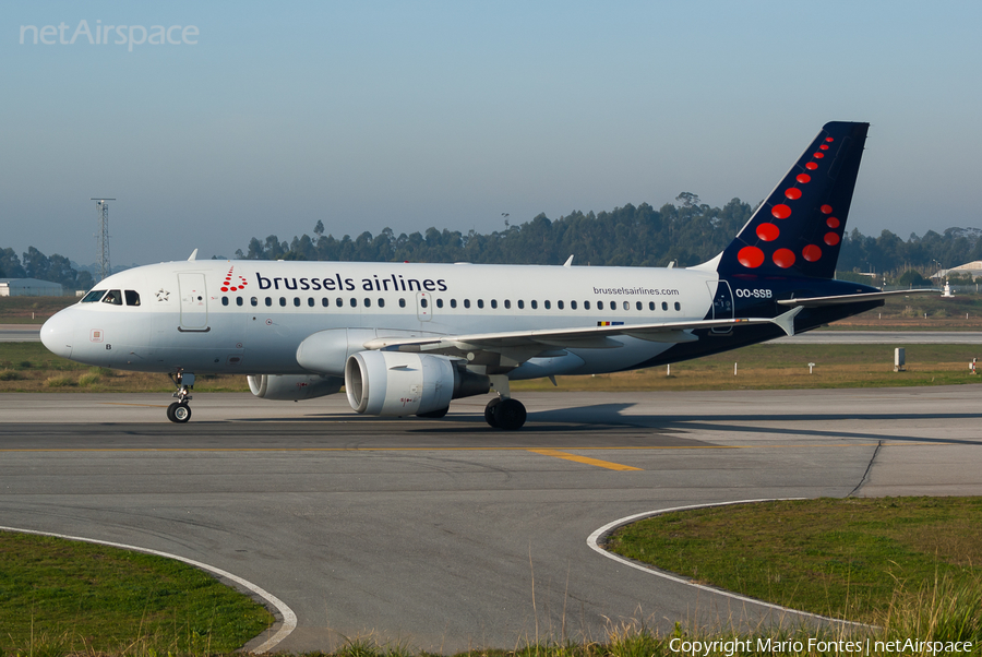Brussels Airlines Airbus A319-111 (OO-SSB) | Photo 365540