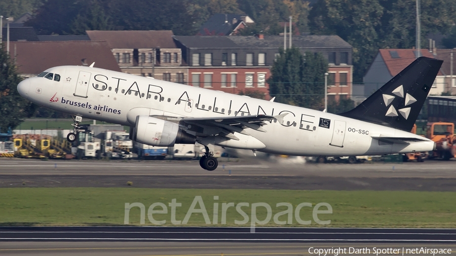 Brussels Airlines Airbus A319-112 (OO-SSC) | Photo 232585