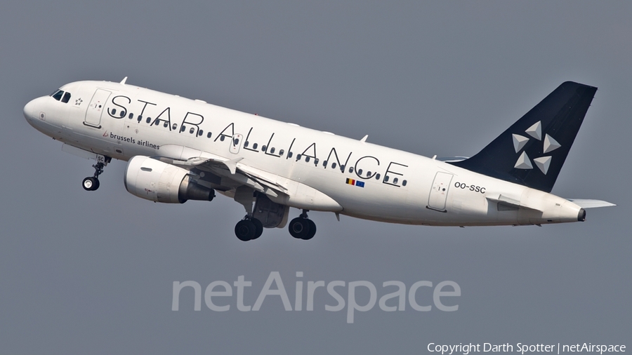 Brussels Airlines Airbus A319-112 (OO-SSC) | Photo 282633