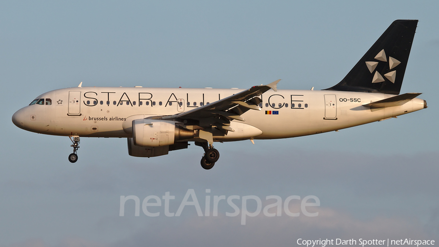 Brussels Airlines Airbus A319-112 (OO-SSC) | Photo 356607