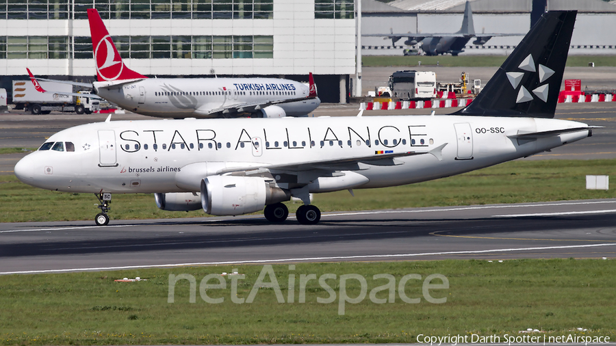 Brussels Airlines Airbus A319-112 (OO-SSC) | Photo 362033