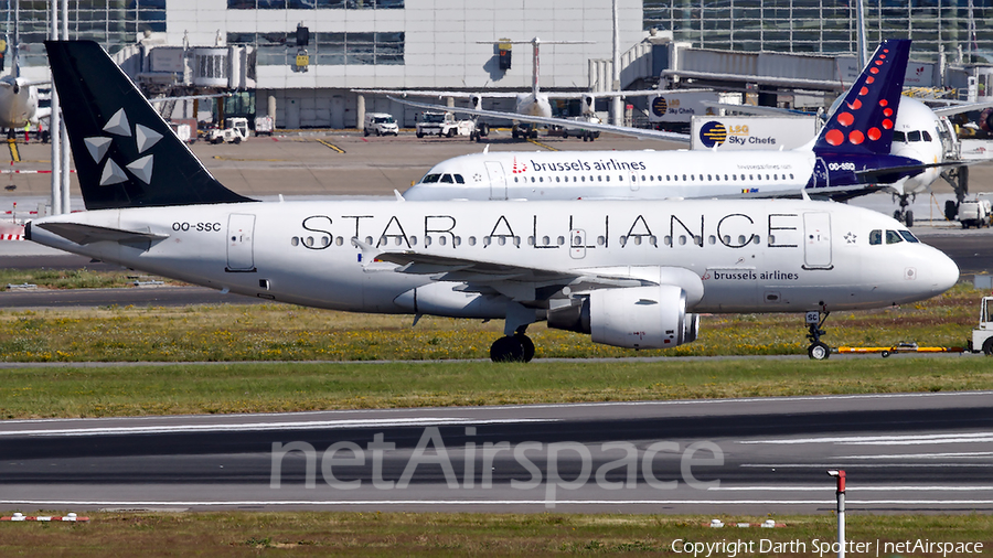 Brussels Airlines Airbus A319-112 (OO-SSC) | Photo 375988
