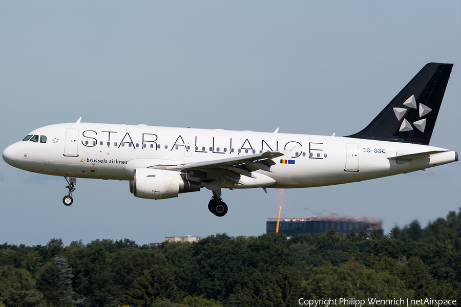 Brussels Airlines Airbus A319-112 (OO-SSC) | Photo 172891