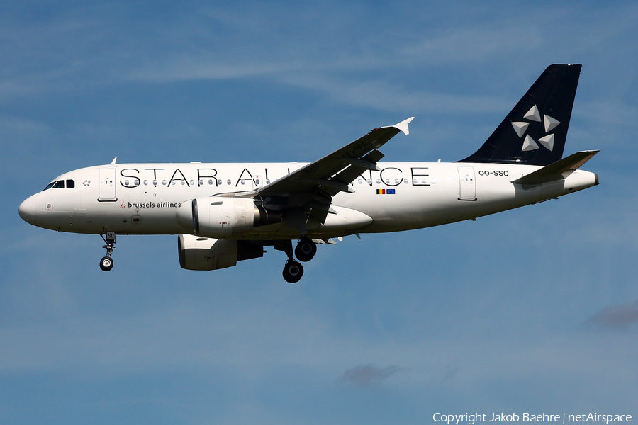 Brussels Airlines Airbus A319-112 (OO-SSC) | Photo 177237