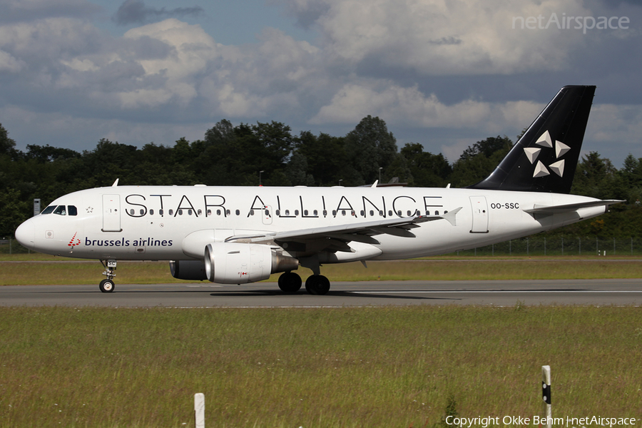 Brussels Airlines Airbus A319-112 (OO-SSC) | Photo 38685