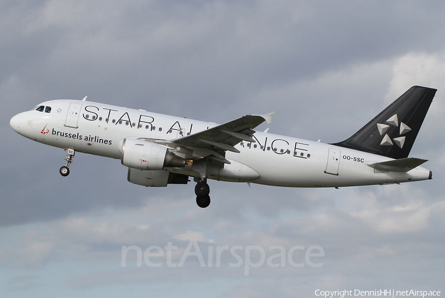 Brussels Airlines Airbus A319-112 (OO-SSC) | Photo 413134